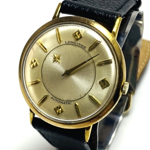 【高級時計 ロンジン】ミステリーダイヤル LONGINES 自動巻き 1950年代製 10KGF メンズ レディース ビンテージ アナログ 腕時計 美品