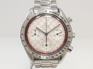 OMEGA Speedmaster オメガ スピードマスター レーシング ミハイル シューマッハ 2000 3517.30.00 スモセコ SS 自動巻き メンズ 腕時計