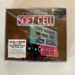 3枚組 CD DVD SOFT CELL Say Hello Wave Goodbye 40 YEARS Memorabilia Tainted Love Bedsitter マーク・アーモンド Marc Almond LIVE 80s