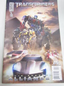 トランスフォーマーズ　Transformers revenge of the fallern #4　アメコミ　3001
