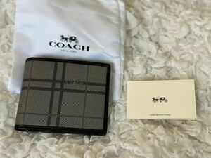 COACH コーチ 二つ折り財布 ミニ財布 F74699 新品未使用 123