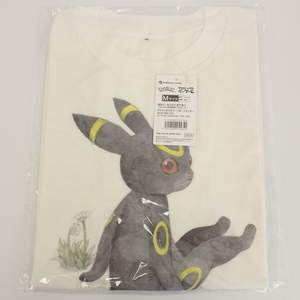 ポケットモンスター ポケモン ブイズ ブラッキー EVS Tシャツ Mサイズ ヒグチユウコ デザイナー ホワイト ブラック