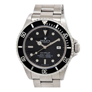 ロレックス シードウェラー M番 Black Bar 16600 自動巻き ステンレススティール メンズ ROLEX 中古 【時計】