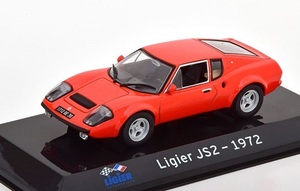Altaya　1/43　リジェ・JS2　red　1972　Supercars Collection