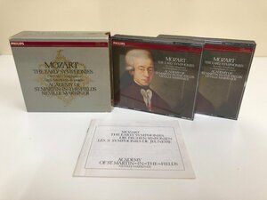 ▼0.03　【※ジャンク品※　CD6枚組　MOZART　THE　EARLY SYMPHONIES 1986年】 02206