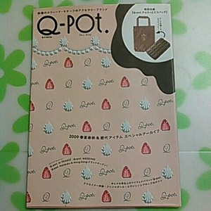 Ｑ-POT キューポット 2009年発売 ムック本 本のみ 宝島社 中古 