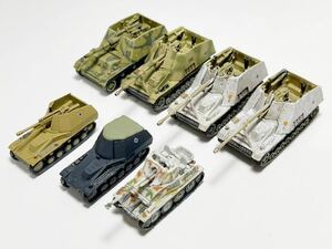 1/144 ワールドタンクミュージアム マイクロアーマー 架空戦記 ドイツ 自走砲 6種7点