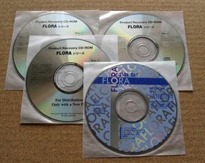 ◆ 日立 Flora 310W DA1 Win XP-Pro リカバリＣＤセット ◆