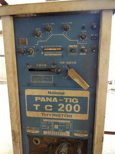 Panasonic PANA-TIG TC200 YC-200TWC-3 交直両用TIG溶接機 サイリスタ制御 単相200V 