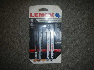 LENOX ジグソー刃5枚詰め合わせセット　未使用　定型送料当方負担