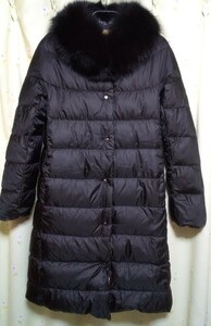 ◆新品◆Cara SAGA FURSフォックス衿付 リバーシブルダウンコート◆