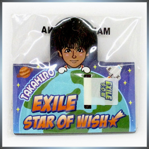 EXILE TAKAHIRO ふせん付きマグネット ◆ EXILE LIVE TOUR 2018-2019 “STAR OF WISH” TOUR ／ 1点 美品