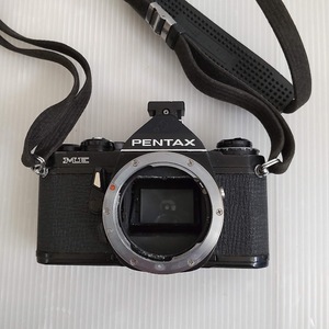 ●[ジャンク品] ペンタックス Pentax ME 35mm 一眼レフフィルムカメラ 黒 ボディのみ 1246077