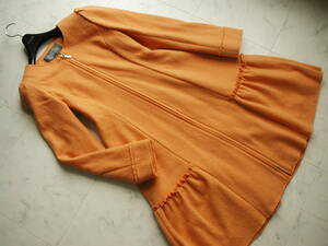 フランコフェラーロのコート★サイズ3★ドレス コート★オレンジ色