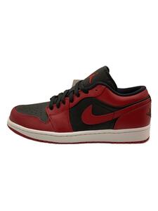 NIKE◆AIR JORDAN 1 LOW_エアジョーダン 1 ロー/26.5cm/RED