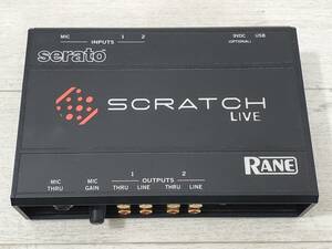 serato SCRATCH LIVE スクラッチライブ RANE レーン DJ機器