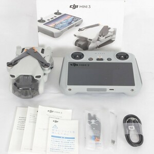 【美品】DJI Mini 3 RC付属 M16308 RCディスプレイコントローラー付き ドローン 空撮カメラ 本体