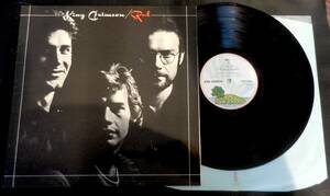 KING CRIMSON キング・クリムゾン／RED レッド 英国オリジナル・ISLANDレーベル 背絞り　美盤 