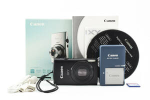 ★極美品 Canon IXY 600F ブラック PC1676 キヤノン イクシーコンパクトデジタルカメラ A116