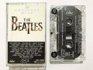 ■カセットテープ■ビートルズ Beatles『20 Greatest Hits』ベスト盤■同梱8本まで送料185円