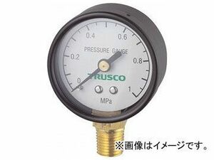 トラスコ中山/TRUSCO 圧力計 表示板径φ40 立型口径R1/8表示 TPG40A(2588251) JAN：4989999243093