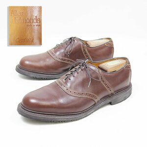 9-1/2 D表記　27.5cm相当　Allen Edmonds Canfield　アレンエドモンズ　カンフィールド　サドルシューズ　内羽根　ドレスシューズ　/U8777