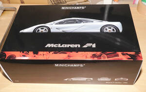 1/12 マクラーレンF1 Mclaren ロードカー Road Car シルバー ミニチャンプス 新品未開封 送料無料 