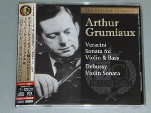 USED★SACD(HYBRID)★初来日公演ライヴ1961(TBS音源)★入手難★ドビュッシー:ヴァイオリン・ソナタ 他★グリュミオー/ハイデュ