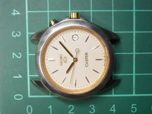 2312　SEIKO　AGS　5M22A　6J　ワンピースケース　CASTER　電池未交換