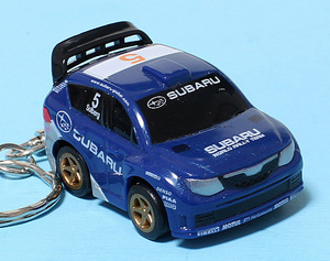 ★☆SUBARU☆スバル インプレッサ WRC 2008 #5☆プルバックカー☆ミニカー☆キーホルダー・アクセサリー☆★