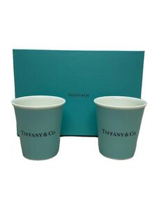 TIFFANY&Co.◆グラス/2点セット/BLU/ボーンチャイナ/コーヒーカップ
