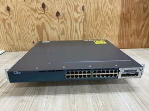 #6002-1025-5 Cisco C3560X-24P-S V01/ C3KX-NM-10G Catalyst 3560シリーズスイッチ 10/100/1000BASE T×24(PoE+ 対応) IP Base 発送:140+