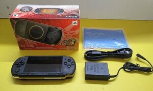 ■【ジャンク】 PSP プレイステーションポータブル モンスターハンターポータブル 3rd ハンターズモデル (PSP-3000MHB)