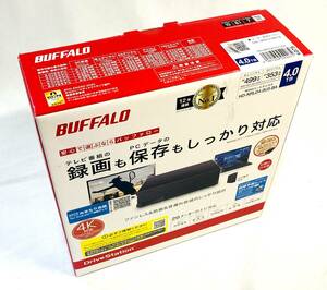 ジャンク・バッファロー BUFFALO HD-NRLD4.0U3-BA 4TB 外付けハードディスクドライブ スタンダードモデル JAN:4981254049075