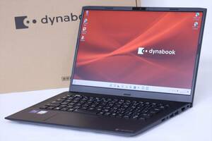 【即配】良品!10コア12スレッド 第12世代Corei7 Windows11搭載!バッテリー良好!dynabook MZ/MV i7-1255U RAM16G SSD512G 14.0WUXGA 元箱