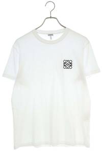 ロエベ LOEWE H526Y22X75 サイズ:XS アナグラム刺繍Tシャツ 中古 SB01