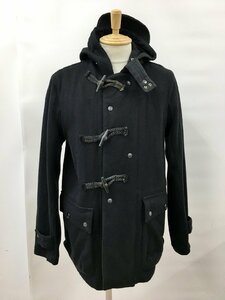 エンジニアド ガーメンツ ENGINEERED GARMENTS ダッフルコート M ブラック 長袖 ウール100% ニューヨーク U.S.A製 2401WR024