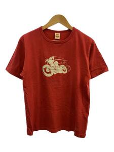 TROPHY CLOTHING◆Tシャツ/L/コットン/RED/無地