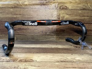 HK589 チネリ CINELLI ネオモルフェ NEO MORPHE カーボン ドロップハンドル Φ31.8mm エンド部C-C420mm