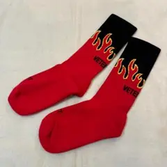 23AW 新品 正規品 VETEMENTS FIRE SOX ソックス