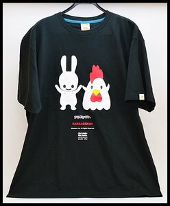 新品 タグ付き CUNE 2024年春夏 Tシャツ 30th ANINIV T-SHIRTS からあげクンとうさちゃん 半袖 うさぎ 30周年 キューン