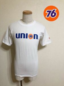 【新品】 Lubricants Union 76 ルブリカンズ クルーネック コットン Tシャツ トップス ホワイト サイズM 半袖 白 SP76-02201