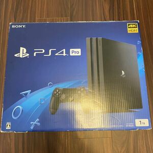 【美品】PlayStation4 Pro ジェット・ブラック 1TB CUH-7100BB01