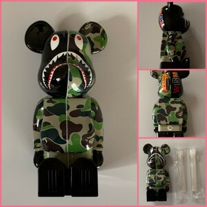 cleverin クレベリン BEARBRICK ABC CAMO SHARK