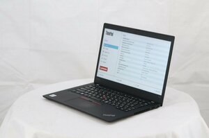 lenovo 20SD-S0XA00 ThinkPad X390　Core i7 10510U 1.80GHz 8GB■現状品