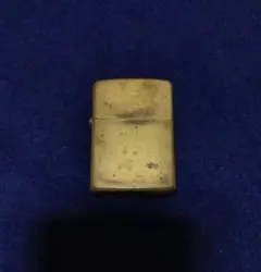 zippo 1932 1990 SOLID BRASS ダブルイヤー ライター