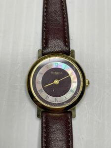 T06 【 Burberry 】バーバリー 腕時計 クォーツ 電池交換済