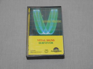 カセット　SURVIVOR 「VITAL SIGNS」　サバイバー　フィリピン製 （C25Y0107） カセットテープ、CT