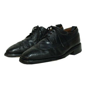 TRICKER’S トリッカーズ ロング ウィングチップ レザー シューズ 8081000043398