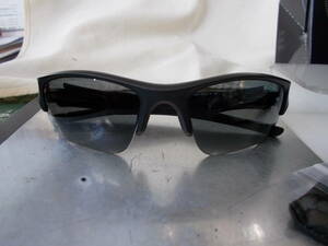 OAKLEY オークリー FLAK JACKET XLJ OO9009-11-435 偏光サングラス MATTE BLACK × GreyPolarized